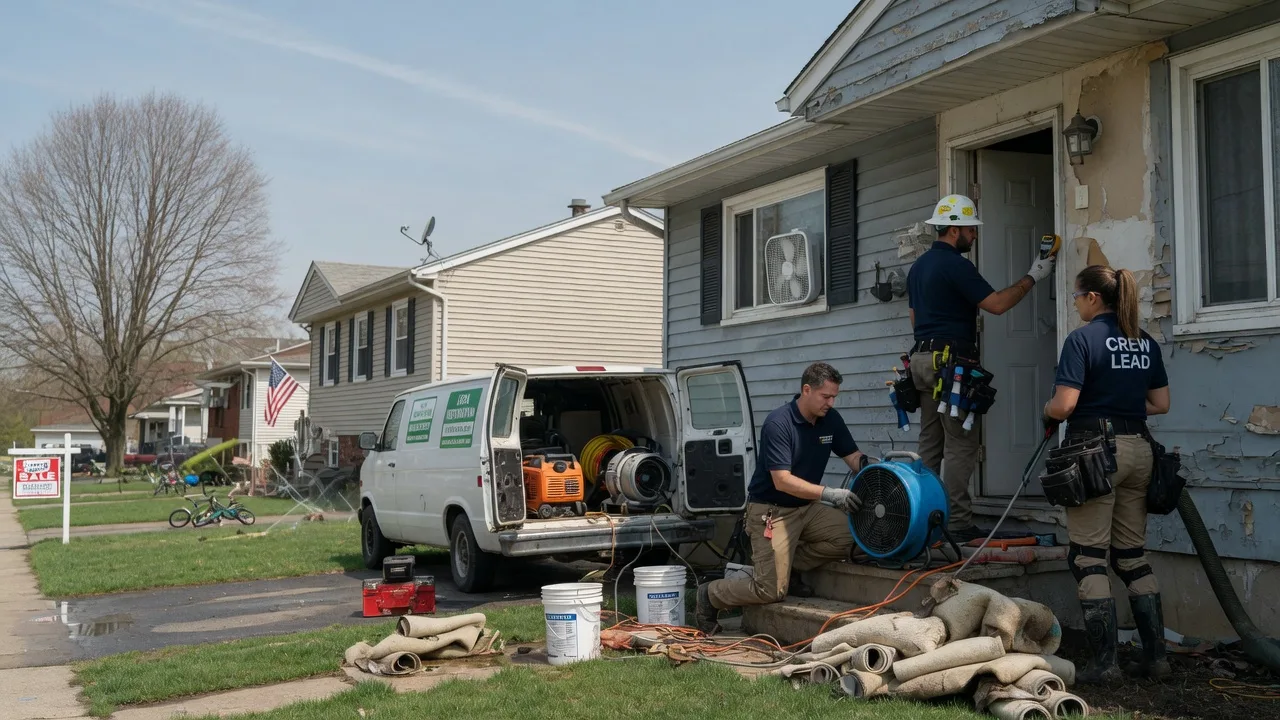 Flood Cleanup in Kenilworth, NJ near me